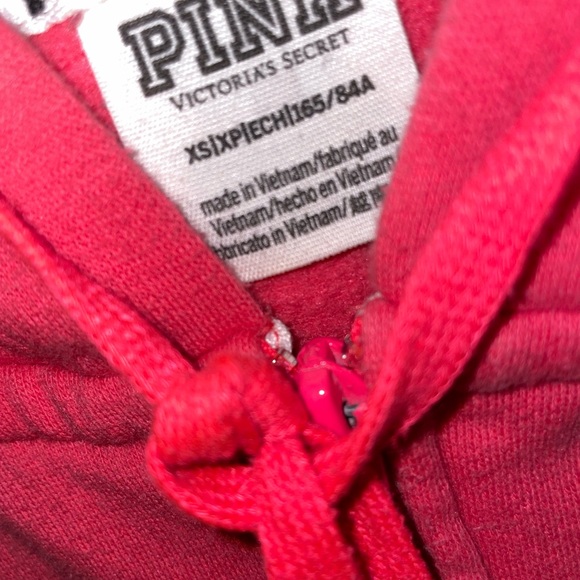 Pink Zip Up - Picture 3 of 4
